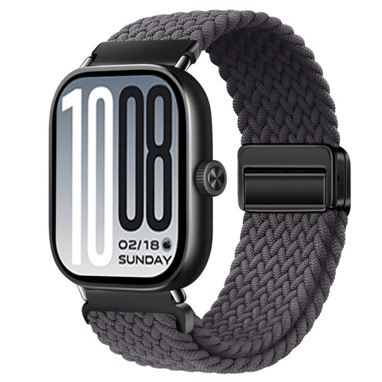 Cinturino per orologio con fibbia magnetica e passante in nylon intrecciato., For vivo Watch GT 2 / iQOO Watch GT 2, For vivo Watch GT / iQOO Watch GT