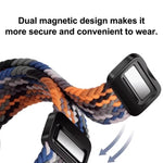Cinturino per orologio con fibbia magnetica e passante in nylon intrecciato., For vivo Watch GT 2 / iQOO Watch GT 2, For vivo Watch GT / iQOO Watch GT