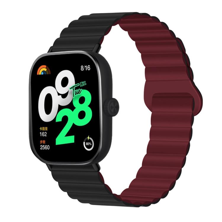 Cinturino per orologio in silicone magnetico con fibbia inversa, For vivo Watch GT 2 / iQOO Watch GT 2