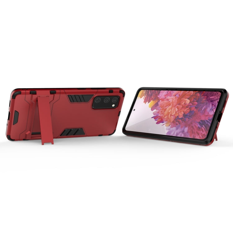 Custodia protettiva antiurto per PC + TPU con supporto invisibile, For Samsung Galaxy A42 5G, For Samsung Galaxy S20 FE