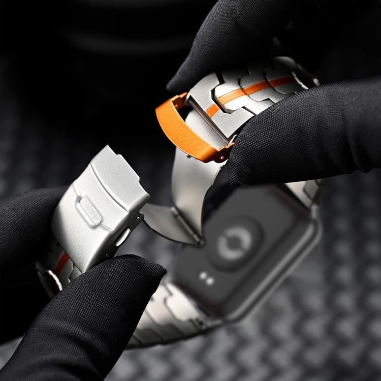 Cinturino per orologio in lega di titanio con fibbia di sicurezza a doppia apertura., For vivo Watch GT 2 / iQOO Watch GT 2, For vivo Watch GT / iQOO Watch GT