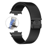 Cinturino per orologio in acciaio inox a maglia milanese con paracadute magnetico., For vivo Watch GT 2 / iQOO Watch GT 2, For vivo Watch GT / iQOO Watch GT