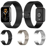 Cinturino per orologio in acciaio inox a maglia milanese con paracadute magnetico., For vivo Watch GT 2 / iQOO Watch GT 2, For vivo Watch GT / iQOO Watch GT