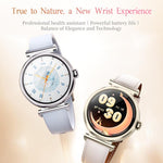 Smartwatch GTR4 da 1,27 pollici con schermo TFT per donna, certificazione IP68, supporto per il monitoraggio della frequenza cardiaca.