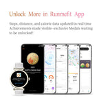 Smartwatch GTR4 da 1,27 pollici con schermo TFT per donna, certificazione IP68, supporto per il monitoraggio della frequenza cardiaca.