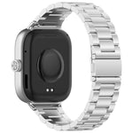 Cinturino per orologio in lega di titanio con fibbia piatta a tre perline, For vivo Watch GT 2 / iQOO Watch GT 2, For vivo Watch GT / iQOO Watch GT