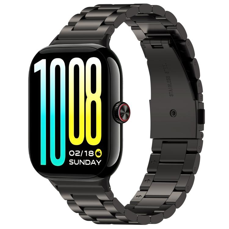 Cinturino per orologio in lega di titanio con fibbia piatta a tre perline, For vivo Watch GT 2 / iQOO Watch GT 2, For vivo Watch GT / iQOO Watch GT