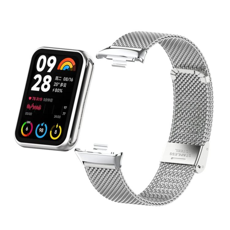 Cinturino per orologio in acciaio inossidabile con fibbia a maglia fine., For vivo Watch GT 2 / iQOO Watch GT 2, For vivo Watch GT / iQOO Watch GT