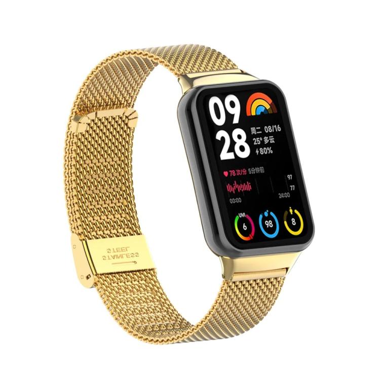 Cinturino per orologio in acciaio inossidabile con fibbia a maglia fine., For vivo Watch GT 2 / iQOO Watch GT 2, For vivo Watch GT / iQOO Watch GT