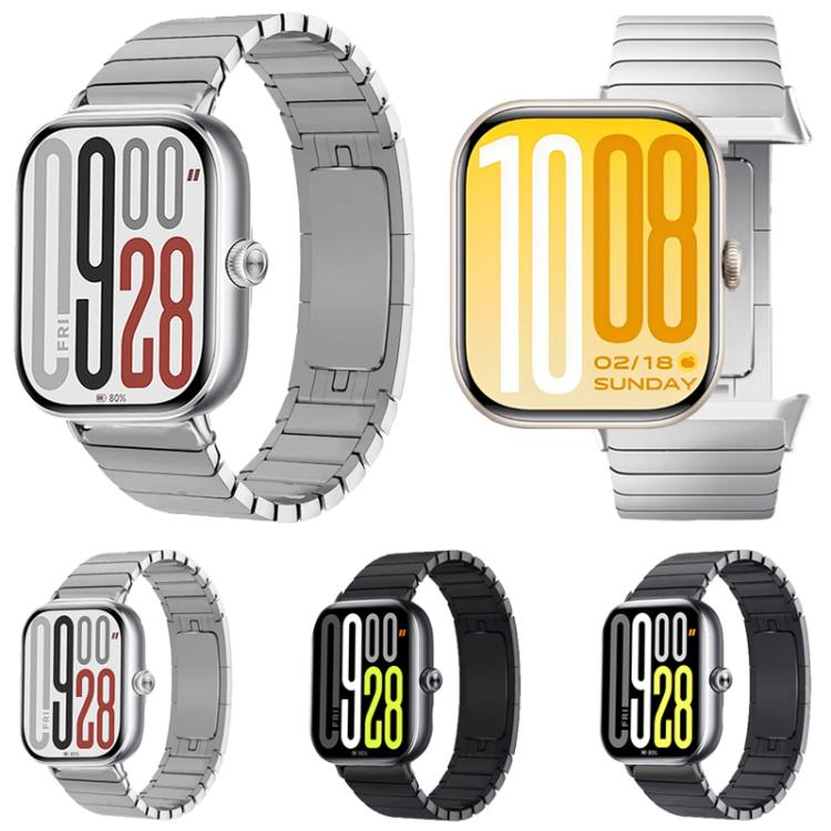 Cinturino per orologio in lega di titanio con fibbia a farfalla a doppia pressione One Beads., For vivo Watch GT 2 / iQOO Watch GT 2, For vivo Watch GT / iQOO Watch GT