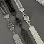 Cinturino per orologio in lega di titanio con fibbia a farfalla a doppia pressione One Beads., For vivo Watch GT 2 / iQOO Watch GT 2, For vivo Watch GT / iQOO Watch GT
