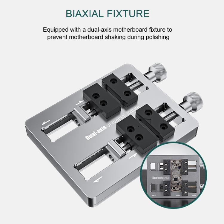 Rettificatrice per schede madri/circuiti integrati con motore intelligente ad alta velocità TBK 928 e regolazione su tre assi., AU Plug, US Plug, UK Plug, EU Plug