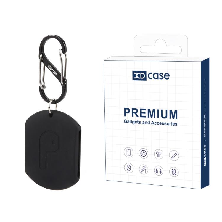 Custodia in silicone XDcase per auricolari con moschettone
