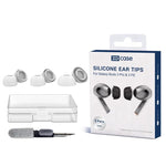 XDcase - 3 paia di inserti auricolari in silicone con kit di conservazione e pulizia, For Galaxy Buds3 Pro / 4 Pro