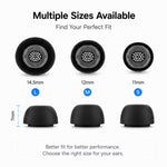 XDcase - 3 paia di inserti auricolari in silicone con kit di conservazione e pulizia, For Galaxy Buds3 Pro / 4 Pro
