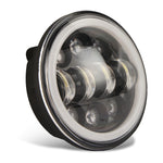 EagleVision DC9-30V 35W 6000K 4000LM Faro rotondo per moto 6LED da 5,75 pollici con Angel Eye per Harley-Davidson, 6LEDs