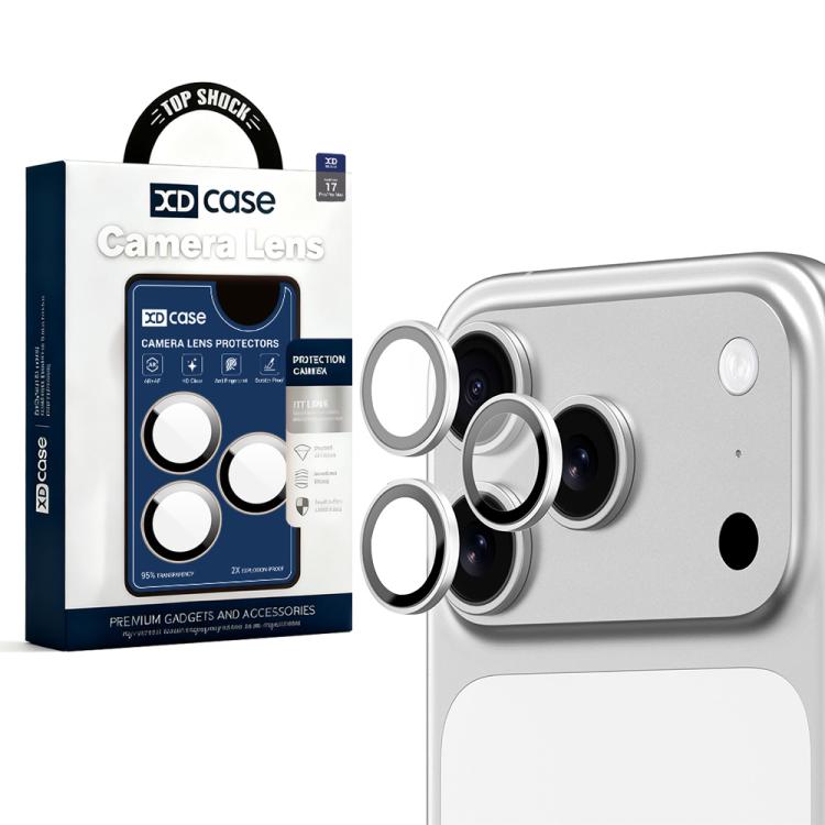 Protezione per obiettivo XDcase AF + AR Hawkeye con strumento di allineamento, For iPhone 17 Pro Max, For iPhone 17 Pro