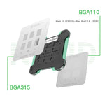 2,5 libbre. Base Rebel da 16 pollici, set di piattaforme magnetiche Rebel a doppia faccia, 2UUL BH16