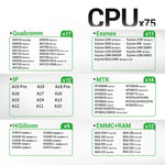 2UUL BH17 CPU REBALL BASE Piattaforma di reballing BGA magnetica a doppia faccia, 2UUL BH17