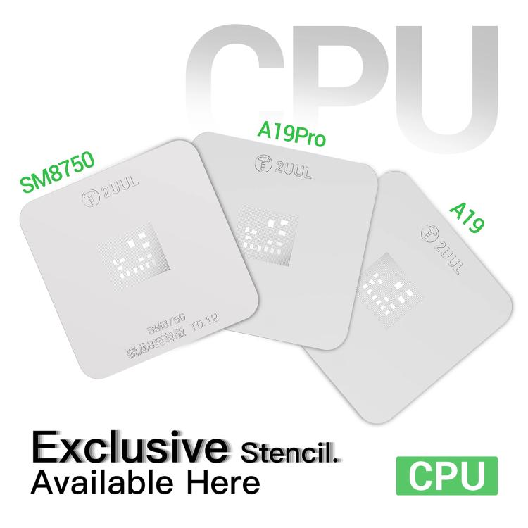 2UUL BH17 CPU REBALL BASE Piattaforma di reballing BGA magnetica a doppia faccia, 2UUL BH17