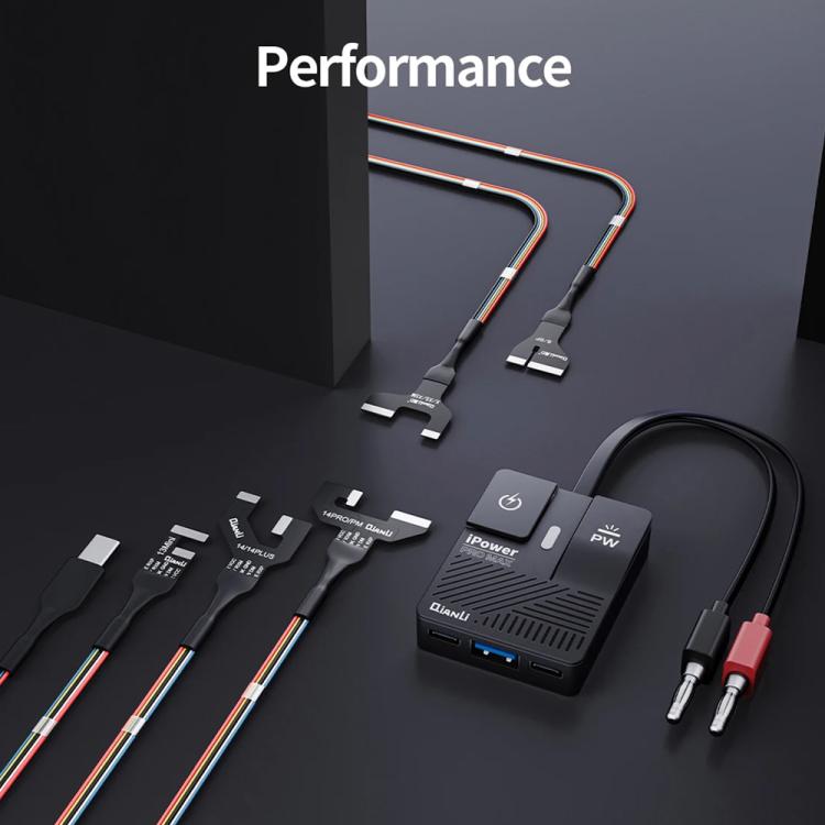 Cavo di alimentazione CC QianLi iPower Pro Max FPC di ottava generazione per iPhone 6-16 Pro Max (16e escluso), QianLi Generation 8th iPower Pro Max