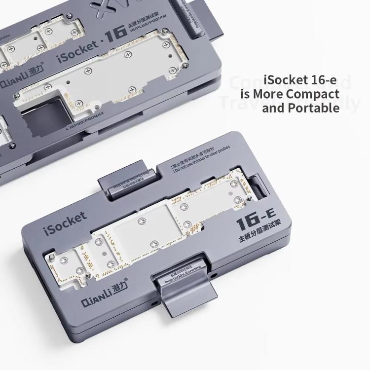 Dispositivo di test a strati per schede madri QianLi iSocket 16E per iPhone 16e, QianLi iSocket 16E