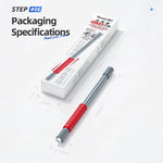 Coltello Qianli con lama a doppia estremità, extra stabile e superficie piatta con puntini antiscivolo e resistente all'usura., Qianli Dot Line Flatness Knife Handle