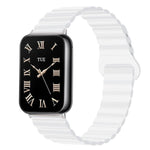 Cinturino per orologio in silicone a tinta unita con fibbia magnetica reversibile., For Xiaomi Band 10 Pro / Redmi Watch 6 / 5