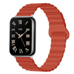 Cinturino per orologio in silicone a tinta unita con fibbia magnetica reversibile., For Xiaomi Band 10 Pro / Redmi Watch 6 / 5