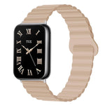 Cinturino per orologio in silicone a tinta unita con fibbia magnetica reversibile., For Xiaomi Band 10 Pro / Redmi Watch 6 / 5