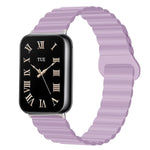 Cinturino per orologio in silicone a tinta unita con fibbia magnetica reversibile., For Xiaomi Band 10 Pro / Redmi Watch 6 / 5