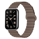 Cinturino per orologio in silicone a tinta unita con fibbia magnetica reversibile., For Xiaomi Band 10 Pro / Redmi Watch 6 / 5