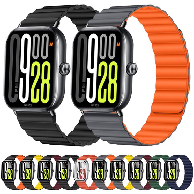 Cinturino per orologio in morbido silicone con chiusura magnetica., For Xiaomi Band 10 Pro / Redmi Watch 6 / 5
