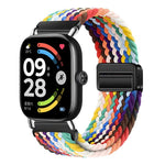 Cinturino per orologio in nylon intrecciato elastico con fibbia magnetica., For Honor Watch X5