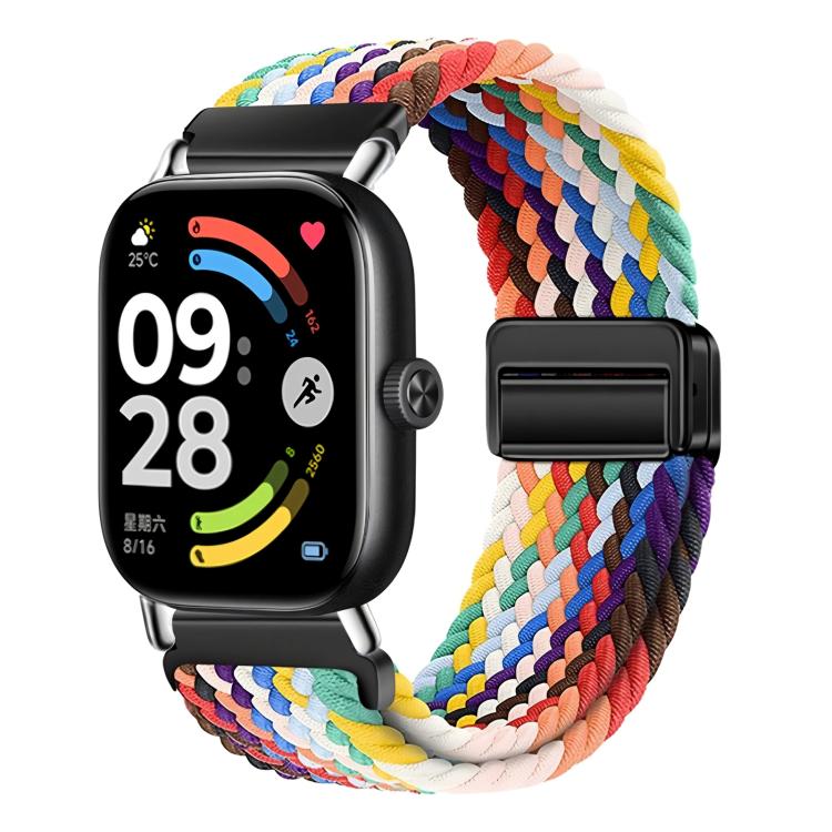 Cinturino per orologio in nylon intrecciato elastico con fibbia magnetica., For Honor Watch X5