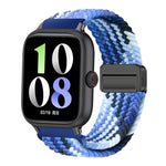 Cinturino per orologio in nylon intrecciato elastico con fibbia magnetica., For Honor Watch X5