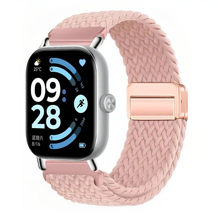 Cinturino per orologio in nylon intrecciato elastico con fibbia magnetica., For Honor Watch X5