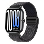 Cinturino per orologio in nylon intrecciato elastico con fibbia magnetica., For Honor Watch X5