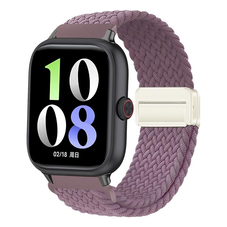 Cinturino per orologio in nylon intrecciato elastico con fibbia magnetica., For Honor Watch X5