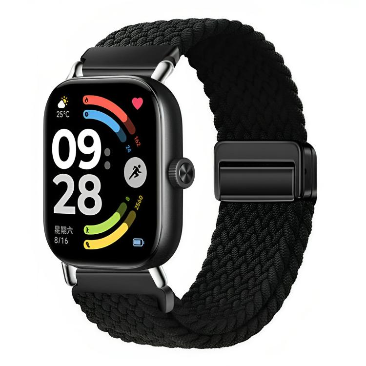 Cinturino per orologio in nylon intrecciato elastico con fibbia magnetica., For Honor Watch X5