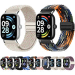 Cinturino per orologio in nylon intrecciato elastico con fibbia magnetica., For Honor Watch X5