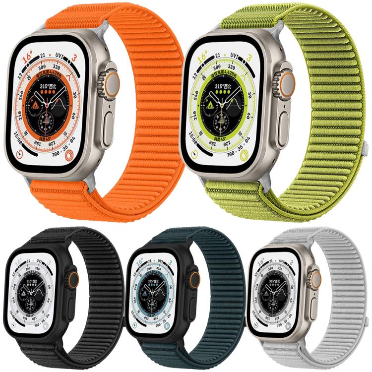 Confezione da 5 cinturini per orologio xDfind in nylon intrecciato con chiusura a strappo, For Apple Watch 42 / 44 / 45 / 46 / 49mm, For Apple Watch 38 / 40 / 41 / S11 42mm