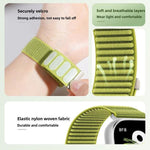 Confezione da 5 cinturini per orologio xDfind in nylon intrecciato con chiusura a strappo, For Apple Watch 42 / 44 / 45 / 46 / 49mm, For Apple Watch 38 / 40 / 41 / S11 42mm