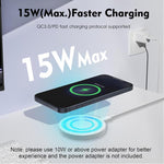 Caricabatterie wireless magnetico multifunzione da 15 W con supporto pieghevole