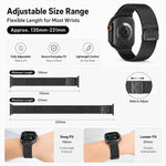 Confezione da 5 cinturini per orologio misti con fibbia a ombrello xDfind, fibbia milanese e fibbia a farfalla., For Apple Watch 42 / 44 / 45 / 46 / 49mm, For Apple Watch 38 / 40 / 41 / S11 42mm