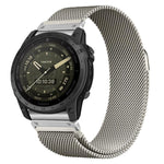 Cinturino per orologio Tactix Milanese magnetico in acciaio inossidabile, separato, For Garmin 26mm, For Garmin 22mm, For Garmin 20mm