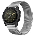 Cinturino per orologio Tactix Milanese magnetico in acciaio inossidabile, separato, For Garmin 26mm, For Garmin 22mm, For Garmin 20mm