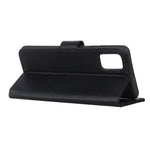 KHAZNEH Custodia in pelle a conchiglia orizzontale con struttura in pelle bovina con supporto, slot per carte e portafoglio, For Alcatel 3X 2020, For OnePlus 8T
