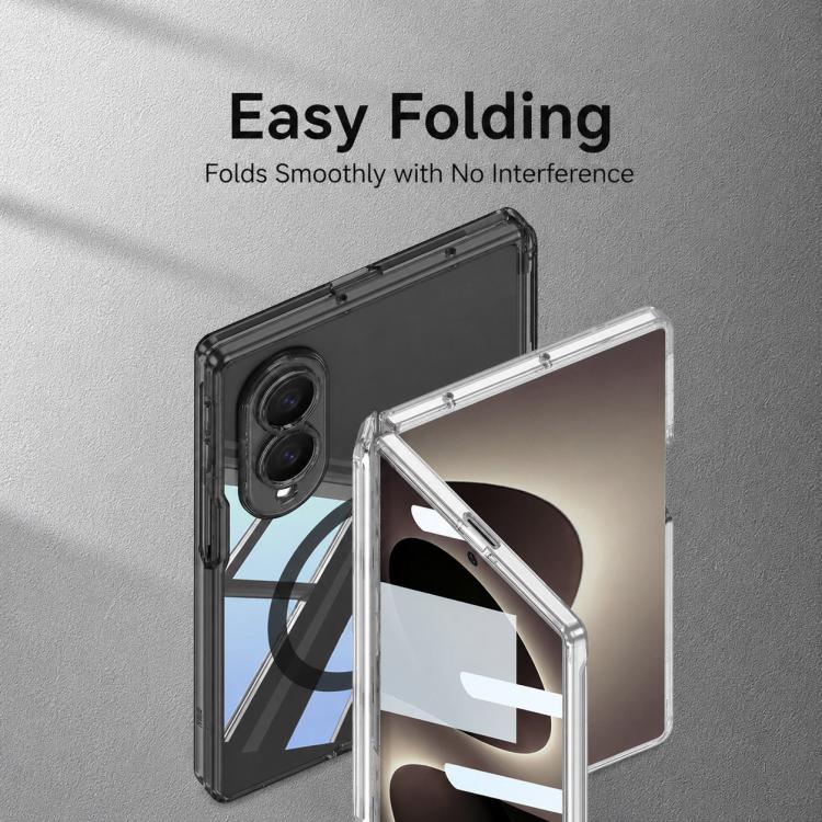 Custodia per telefono trasparente pieghevole magnetica GKK MagSafe, For Galaxy Z Fold8 5G, For Galaxy Z Fold8 Ultra 5G, For Samsung Galaxy Z Fold7 5G