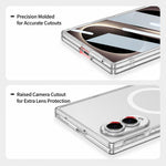 Custodia per telefono trasparente pieghevole magnetica GKK MagSafe, For Galaxy Z Fold8 5G, For Galaxy Z Fold8 Ultra 5G, For Samsung Galaxy Z Fold7 5G
